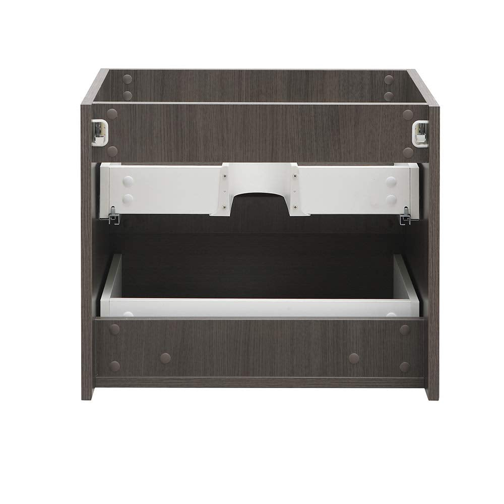 Fresca FCB8324WH Fresca Valencia 24" Glossy White Wall Hung Modern Bathroom Cabinet