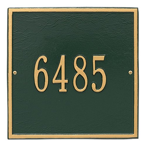 Whitehall 2110GG - Personalized Square Plaque - Standard - Wall - 1 line