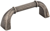 Jeffrey Alexander Z281-BNDL 3" Center-to-Center Distressed Pewter Cordova Cabinet Pull