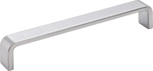 Elements 193-160BC 160 mm Center-to-Center Brushed Chrome Square Asher Cabinet Pull