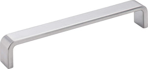 Elements 193-160BC 160 mm Center-to-Center Brushed Chrome Square Asher Cabinet Pull
