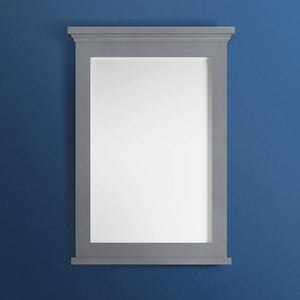 Fresca FMR2427GRV Fresca Windsor 27" Gray Textured Bathroom Mirror