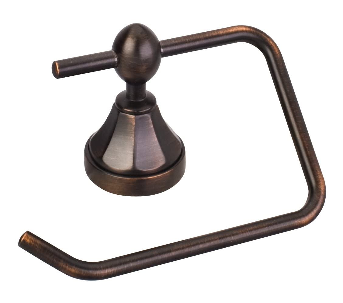Elements BHE3-01DBAC-R Newbury Brushed Oil Rubbed Bronze Euro Paper Holder - Retail Packaged