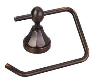 Elements BHE3-01DBAC-R Newbury Brushed Oil Rubbed Bronze Euro Paper Holder - Retail Packaged