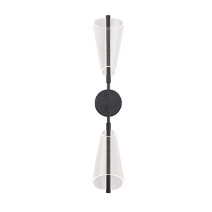 Kuzco WS62629-BK/LG MULBERRY 29" WS BLACK LIGHT GUIDE  31W LED 90 3000K DC LED