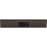 Task Lighting TRS12-1B-BZ 12" TR Switch Series Angle Power Strip, Single Switch, Bronze Finish, Black Switch and Receptacles