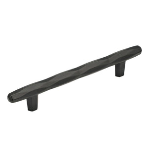 Amerock Cabinet Pull Black Bronze 5-1/16 inch (128 mm) Center to Center St. Vincent 1 Pack Drawer Pull Drawer Handle Cabinet Hardware
