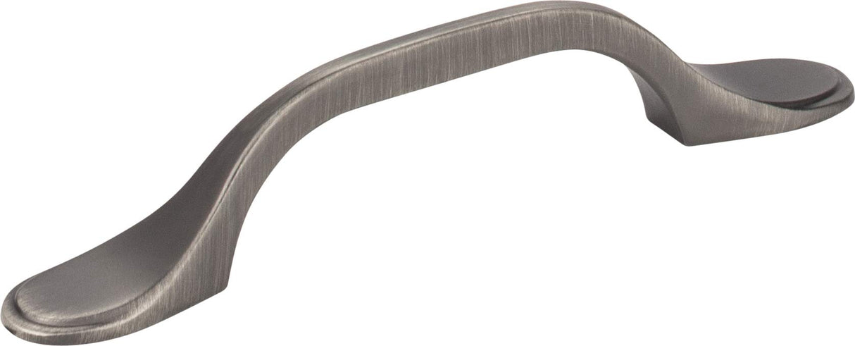 Elements 254-3BNBDL 3" Center-to-Center Brushed Pewter Kenner Cabinet Pull