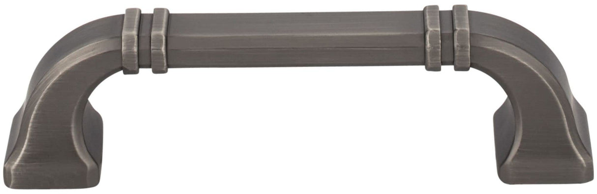 Jeffrey Alexander 165-96DBAC 96 mm Center-to-Center Brushed Oil Rubbed Bronze Ella Cabinet Pull