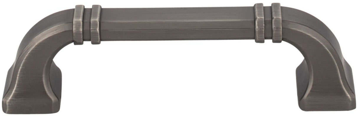 Jeffrey Alexander 165-96NI 96 mm Center-to-Center Polished Nickel Ella Cabinet Pull