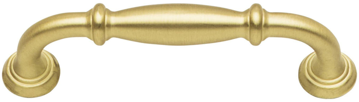 Jeffrey Alexander 658-96BG 96 mm Center-to-Center Brushed Gold Tiffany Cabinet Pull