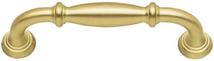 Jeffrey Alexander 658-96BG 96 mm Center-to-Center Brushed Gold Tiffany Cabinet Pull