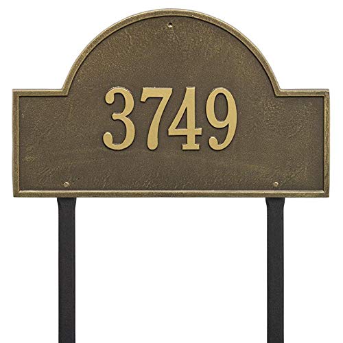 Whitehall 1101AB - Arch Marker - Estate Lawn - One Line