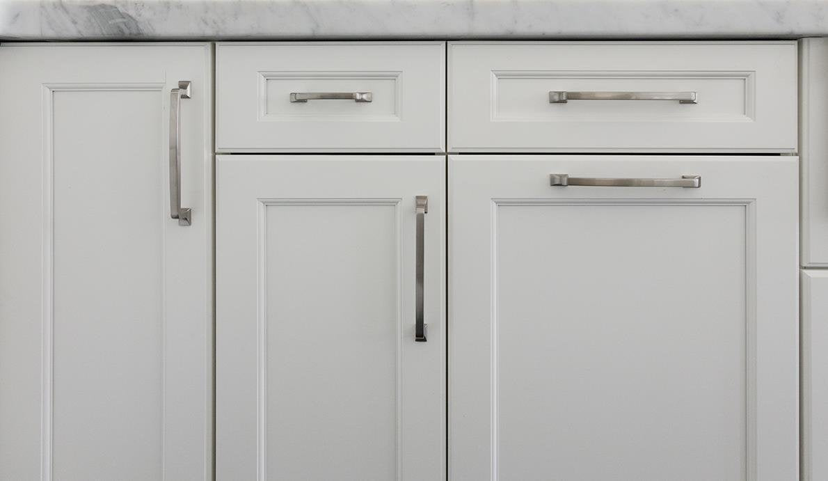 Amerock Cabinet Pull Satin Nickel 5-1/16 inch (128 mm) Center to Center Westerly 1 Pack Drawer Pull Drawer Handle Cabinet Hardware