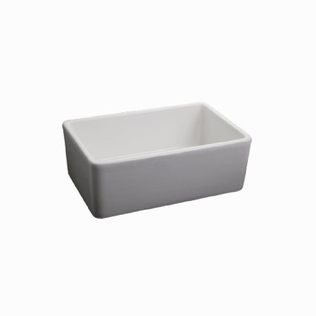 Fairmont Designs S-F2416WH 24-inch Fireclay Apron Sink For Cottage Collection Farmhouse Vanity, White