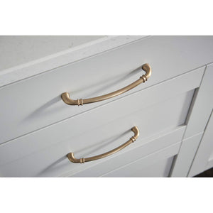 Jeffrey Alexander 445-128SBZ 128 mm Center-to-Center Satin Bronze Marie Cabinet Pull