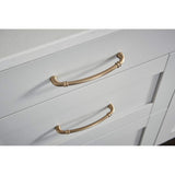 Jeffrey Alexander 445-160SBZ 160 mm Center-to-Center Satin Bronze Marie Cabinet Pull