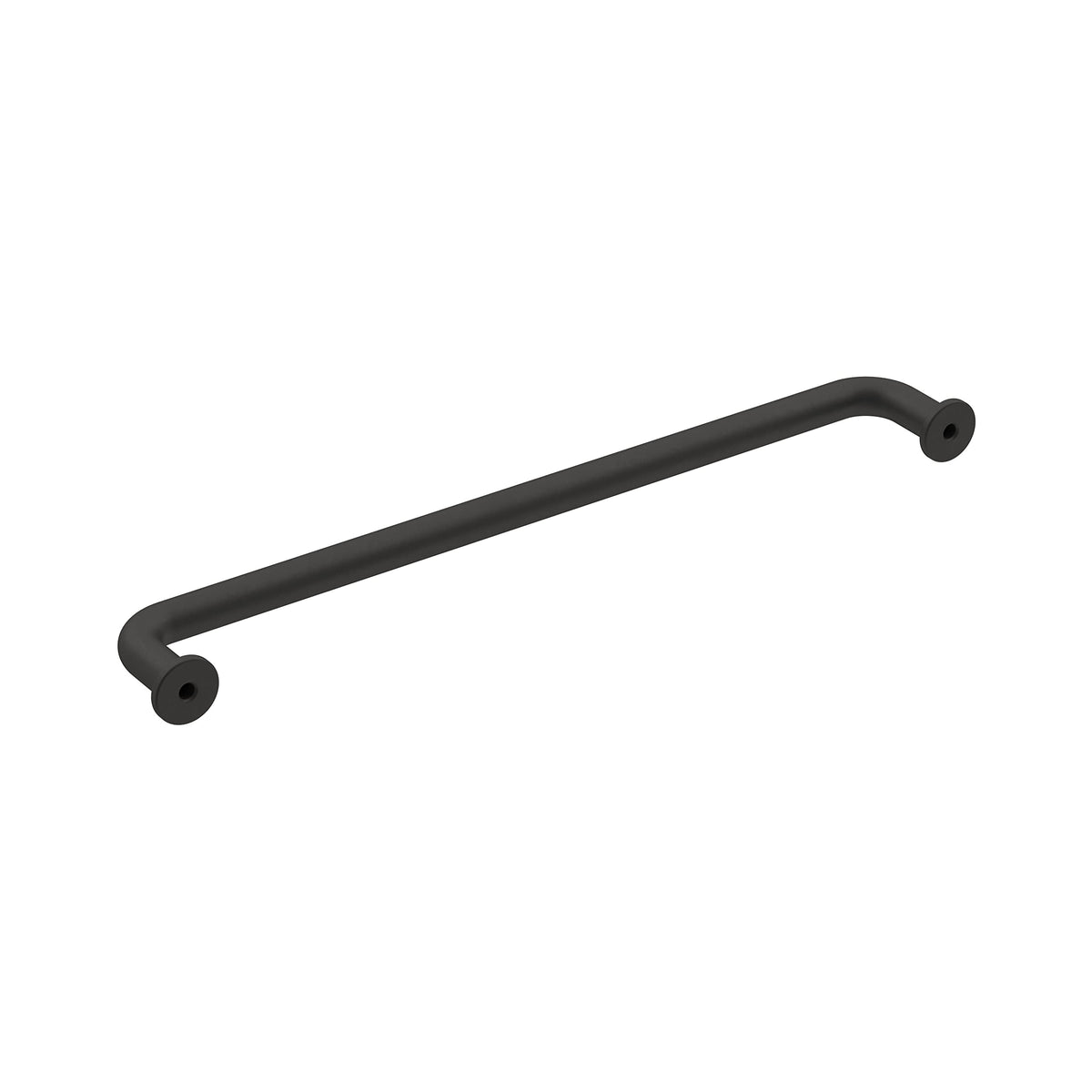 Amerock Cabinet Pull Matte Black 7-9/16 inch (192 mm) Center-to-Center Factor 1 Pack Drawer Pull Cabinet Handle Cabinet Hardware