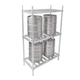 John Boos ALKR-2042 42"W x 20"D 76"H with Three Shelves