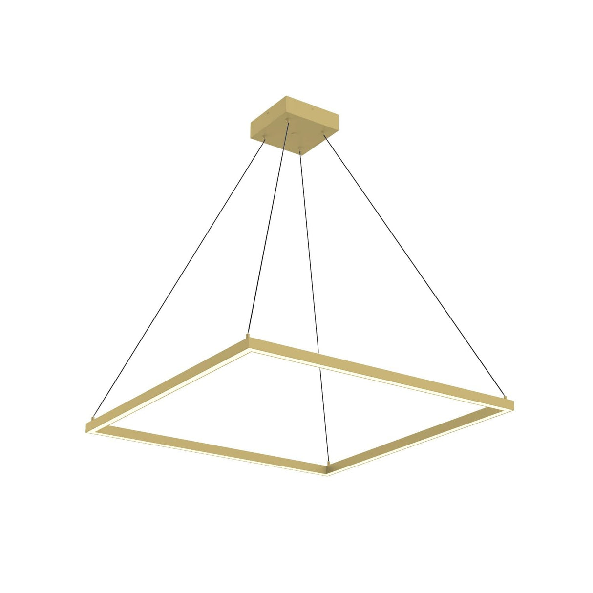 Kuzco PD88132-BG PIAZZA 32" PENDANT BG TEXTURED DOWN ONLY DUO CANOPY 930 TRIAC 120 65W