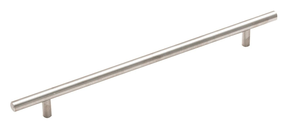 Amerock Cabinet Pull Sterling Nickel 10-1/16 inch (256 mm) Center to Center Bar Pulls 1 Pack Drawer Pull Drawer Handle Cabinet Hardware