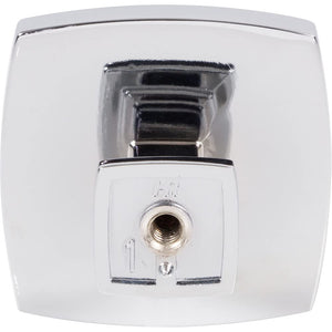 Jeffrey Alexander 141L-PC 1-3/4" Overall Length Polished Chrome Square Renzo Cabinet Knob