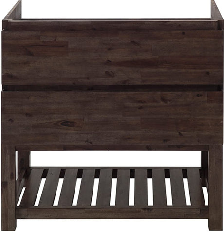 Fresca FCB3136ACA-FS Fresca Formosa 35" Floor Standing Open Bottom Modern Bathroom Cabinet