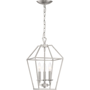 Quoizel AVY5203BN Aviary Pendant Ceiling Lighting, 3-Light, 180 Watts, Brushed Nickel (Showroom Display for Sale))
