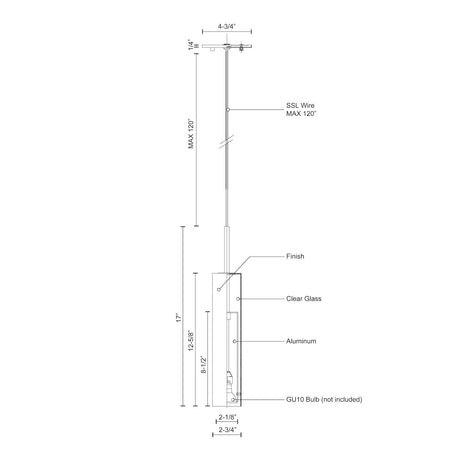 Kuzco 41411-CH JARVIS 3" PD Chrome 1 x 50W GU10 Halogen