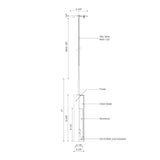 Kuzco 41411-WH JARVIS 3" PD White 1 x 50W GU10 Halogen