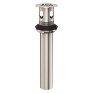 Gerber DA505084BN Brushed Nickel 1 1/4" Metal Grid Strainer Assembly With Overflow