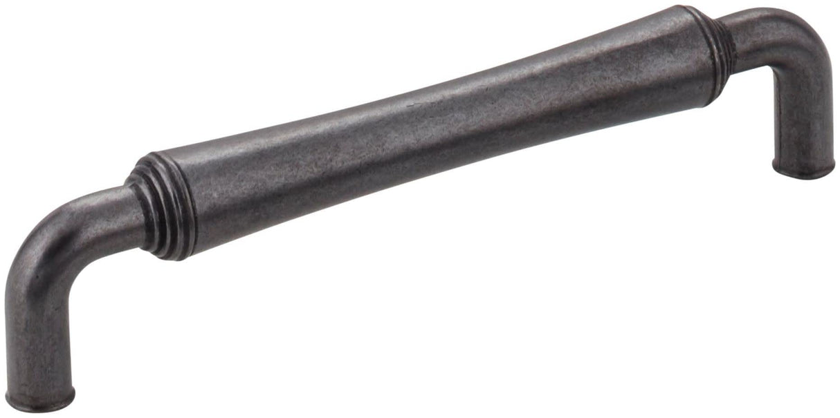 Jeffrey Alexander 537-128DACM 128 mm Center-to-Center Gun Metal Barrel Bremen 2 Cabinet Pull