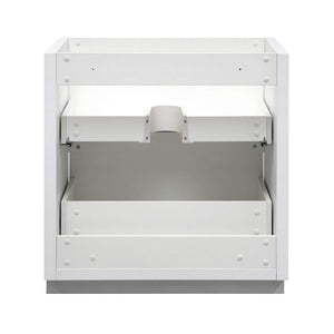 Fresca FCB8430GO Fresca Valencia 30" Gray Oak Free Standing Modern Bathroom Cabinet