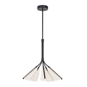 Kuzco CH62628-BG/LG MULBERRY 28" CH BRUSHED GOLD LIGHT GUIDE  67W LED 90 3000K DC LED