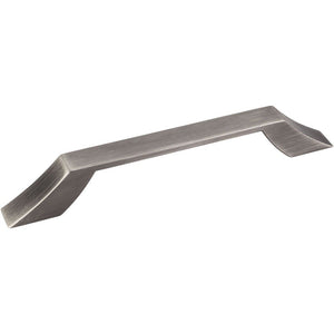 Jeffrey Alexander 798-128BNBDL 128 mm Center-to-Center Brushed Pewter Square Royce Cabinet Pull