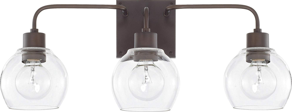 Capital Lighting 120031BZ-426 Tanner 3 Light Vanity Bronze