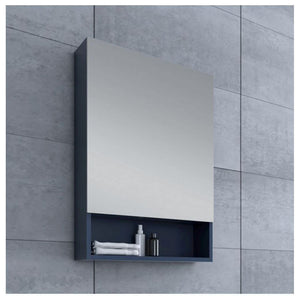 Fresca FMC6124ES Fresca 24" Espresso Bathroom Medicine Cabinet w/ Small Bottom Shelf