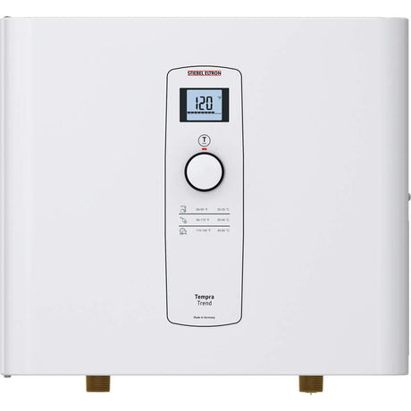 Stiebel Eltron Tankless Water Heater - Tempra 12 Trend - Electric, On Demand Hot Water, Eco, White