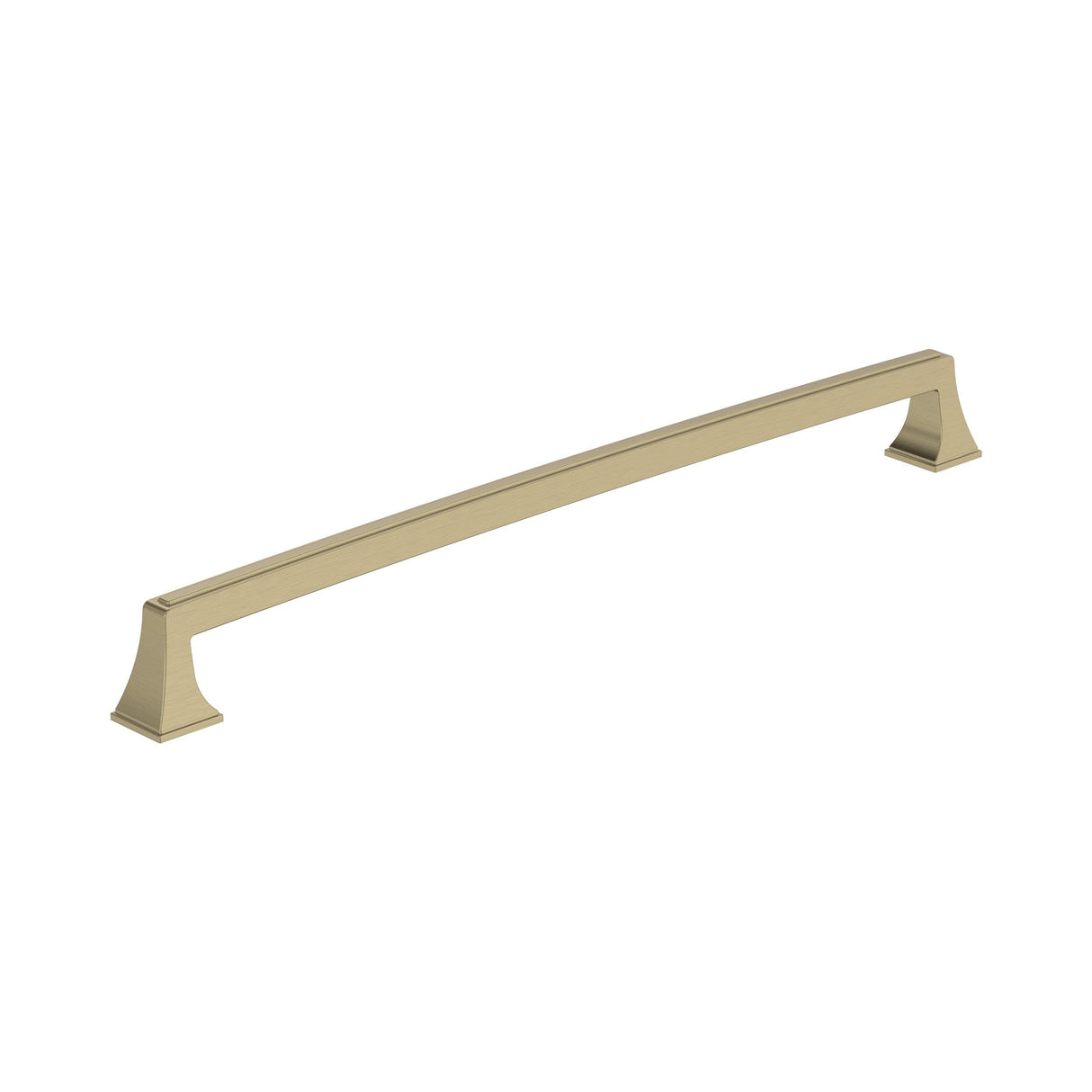 Amerock BP53537BBZ Golden Champagne Cabinet Pull 12-5/8 in (320 mm) Center-to-Center Cabinet Handle Mulholland Drawer Pull Kitchen Cabinet Handle Furniture Hardware