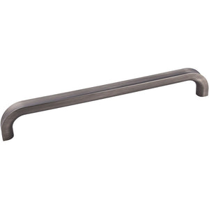 Jeffrey Alexander 667-12BNBDL 12" Center-to-Center Brushed Pewter Rae Appliance Handle