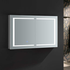Fresca FMC024830 Fresca Spazio 48" Wide x 30" Tall Bathroom Medicine Cabinet w/ LED Lighting & Defogger