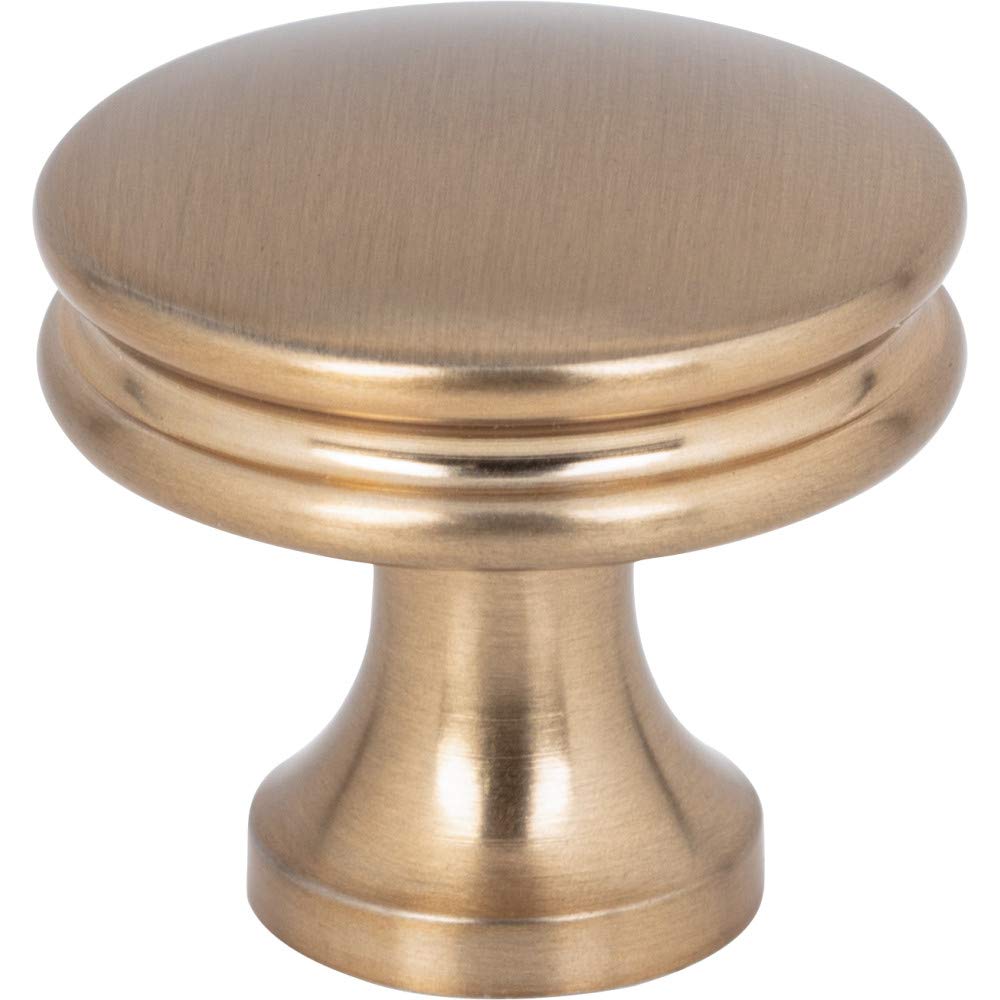 Jeffrey Alexander 445SBZ 1-1/4" Diameter Satin Bronze Marie Cabinet Knob