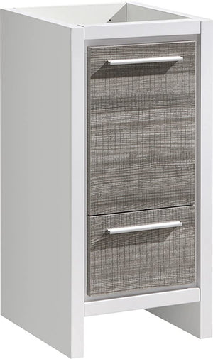 Fresca FCB8118HA Fresca Allier Rio 16" Ash Gray Modern Bathroom Cabinet
