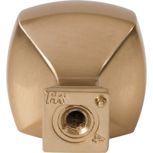 Jeffrey Alexander 278SBZ 1-1/8" Overall Length Satin Bronze Square Audrey Cabinet Knob