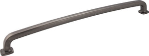 Jeffrey Alexander MO6373-18SBZ 18" Center-to-Center Satin Bronze Belcastel 1 Appliance Handle