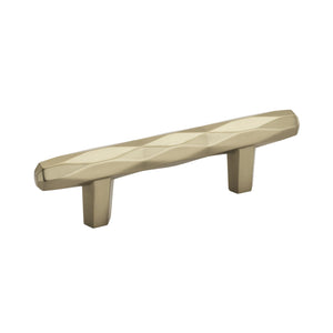Amerock Cabinet Pull Golden Champagne 3 inch (76 mm) Center to Center St. Vincent 1 Pack Drawer Pull Drawer Handle Cabinet Hardware
