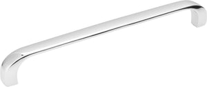 Elements 984-160PC 160 mm Center-to-Center Polished Chrome Square Slade Cabinet Pull
