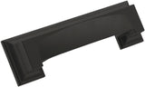 Amerock Cabinet Cup Pull Matte Black 3 inch & 3-3/4 inch (76mm & 96 mm) Center-to-Center Appoint 1 Pack Drawer Pull Cabinet Handle Cabinet Hardware