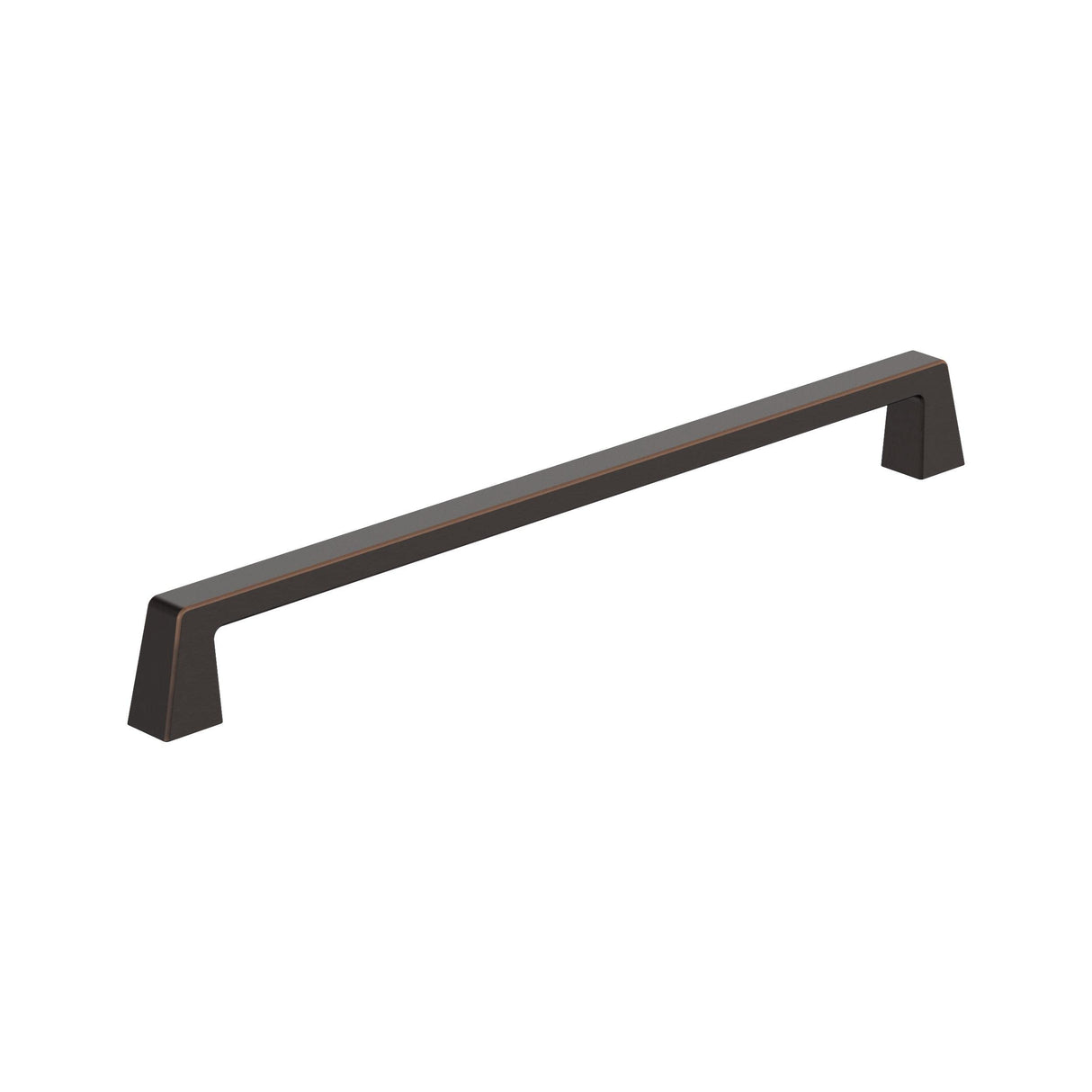 Amerock BP55283ORB Oil Rubbed Bronze Cabinet Pull 10-1/16 in (256 mm) Center-to-Center Cabinet Handle Blackrock Drawer Pull Kitchen Cabinet Handle Furniture Hardware