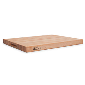 John Boos R2418 Maple Wood Reversible Cutting Board for Kitchen Prep, 24 x 18 Inches, 1.75 Inches Thick Edge Grain Rectangular Charcuterie Block 24X18X1.75 MPL-EDGE GR-